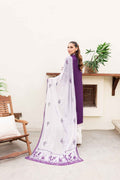 Sable Vogue | Shiree Lawn 24 | Plum Orchid - House Of Hania