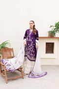 Sable Vogue | Shiree Lawn 24 | Plum Orchid - House Of Hania