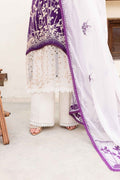 Sable Vogue | Shiree Lawn 24 | Plum Orchid - House Of Hania