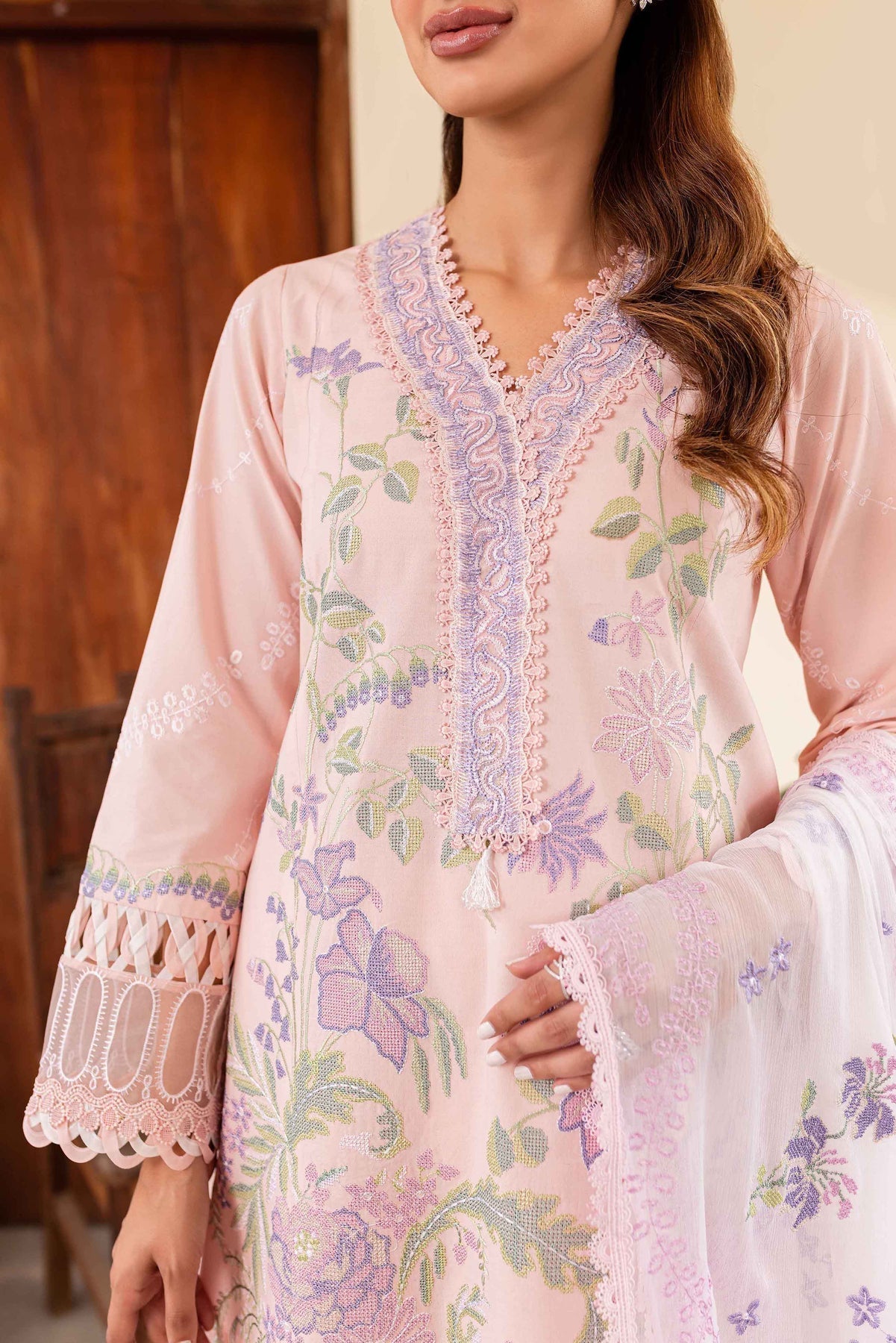 Sable Vogue | Shiree Lawn 24 | Rose Garden - House Of Hania