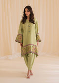 Sadaf Fawad Khan | Lyla Festive Pret | Moss - House Of Hania