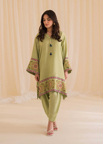 Sadaf Fawad Khan | Lyla Festive Pret | Moss - House Of Hania