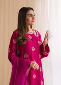 Sadaf Fawad Khan | Lyla Festive Pret | Punchy Pink - House Of Hania