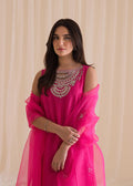 Sadaf Fawad Khan | Lyla Festive Pret | Vantine Fuchsia - House Of Hania
