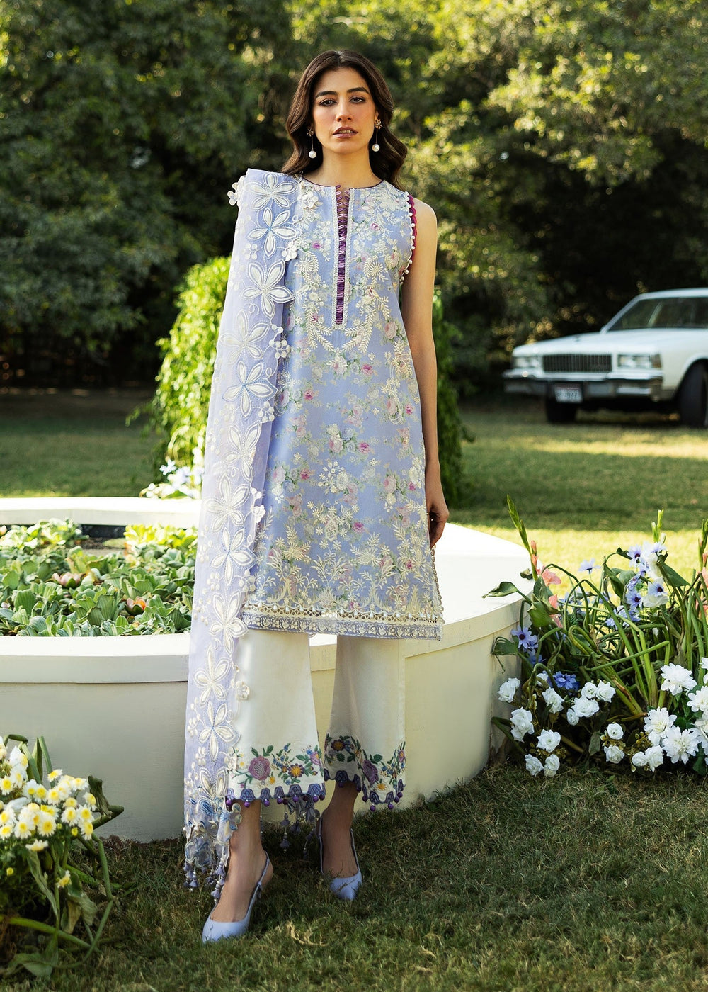 Sadaf Fawad Khan | Siraa Lawn 25 | BLOOM - A - House Of Hania