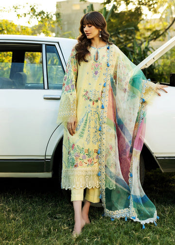 Sadaf Fawad Khan | Siraa Lawn 25 | MID SUMMER EVENING - B - House Of Hania