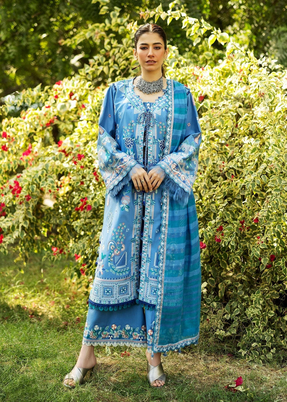 Sadaf Fawad Khan | Siraa Lawn 25 | WISTERIA - A - House Of Hania