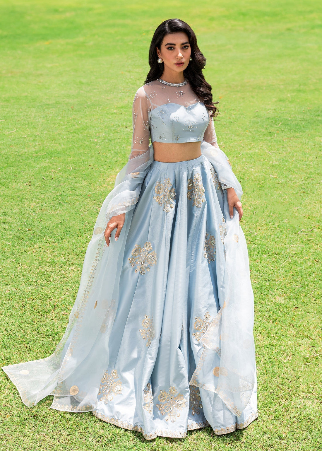 Sadaf Fawad Khan | Zinnia Festive Formals | Ahlah - House Of Hania
