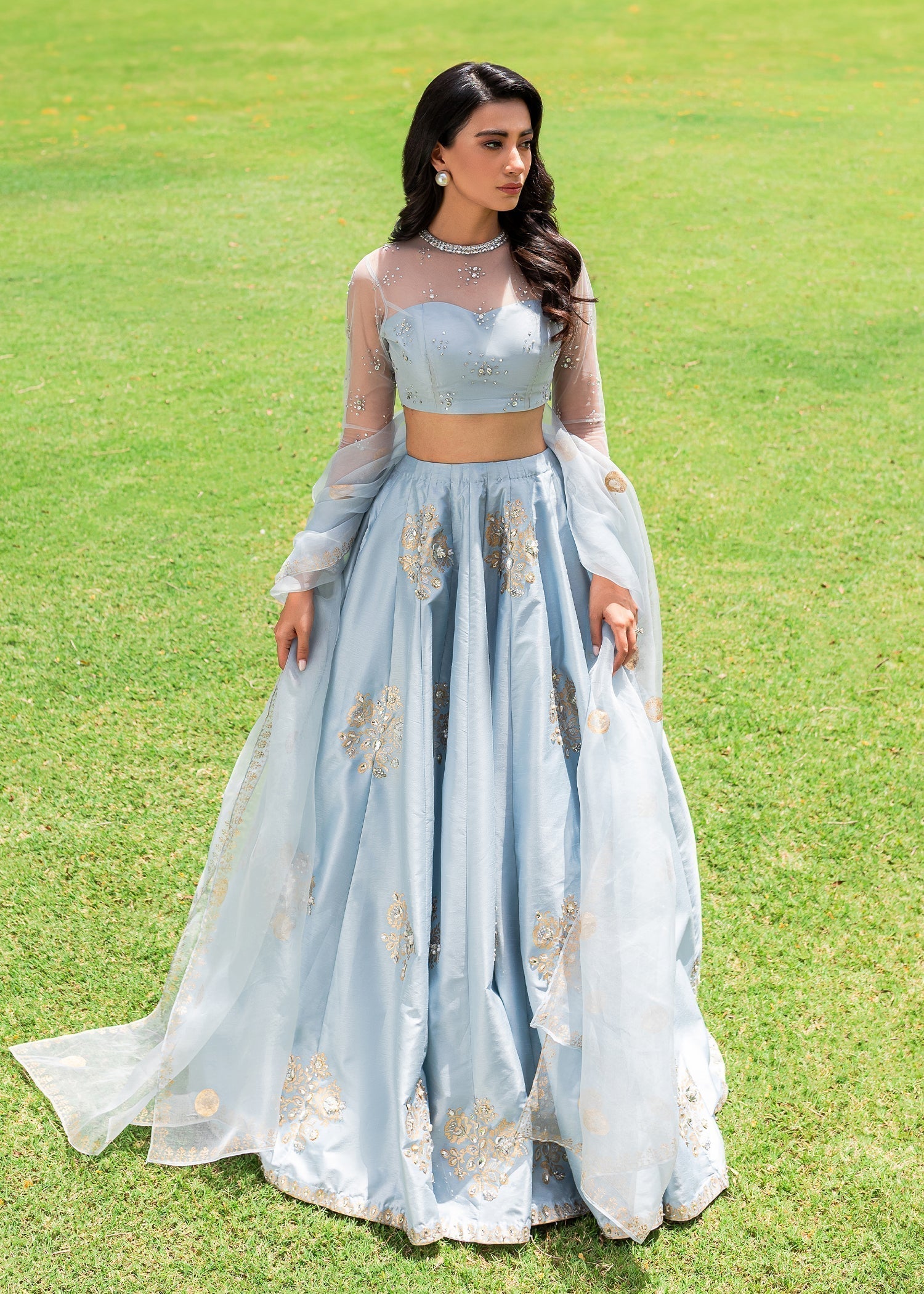 Sadaf Fawad Khan | Zinnia Festive Formals | Ahlah - House Of Hania