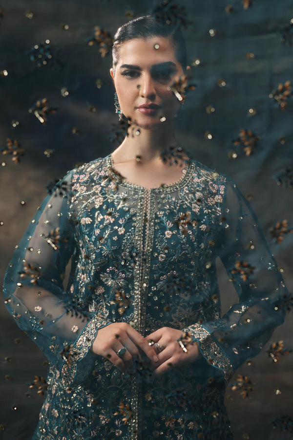 Saffron | Aatish Formals | Gulzar-e-Afreen - House Of Hania
