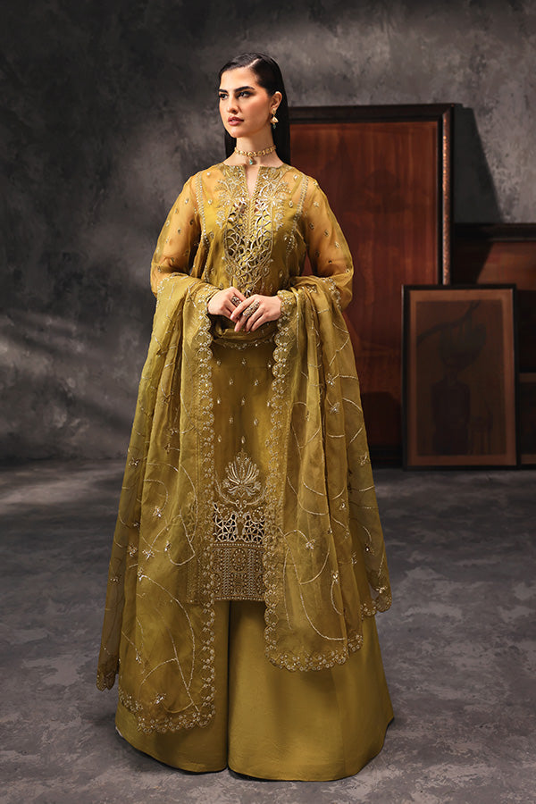 Saffron | Aatish Formals | Shola-e-Noor - House Of Hania