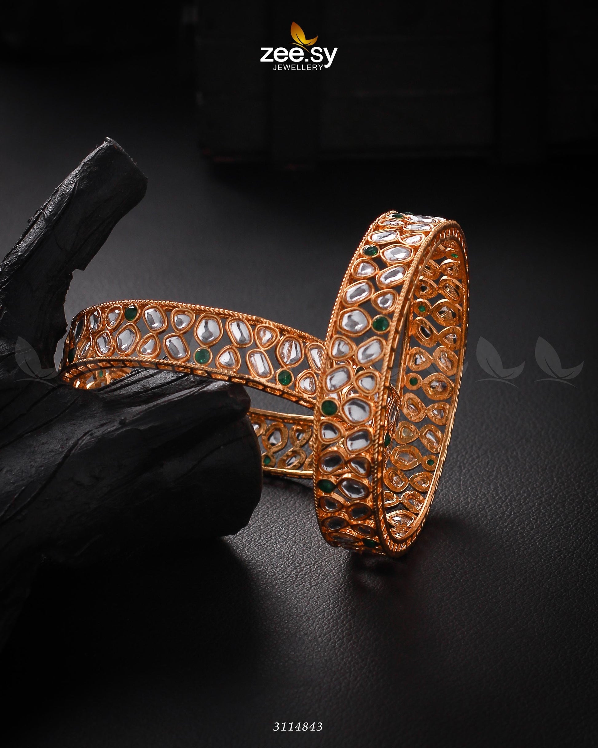 Saffron Bangles - House Of Hania