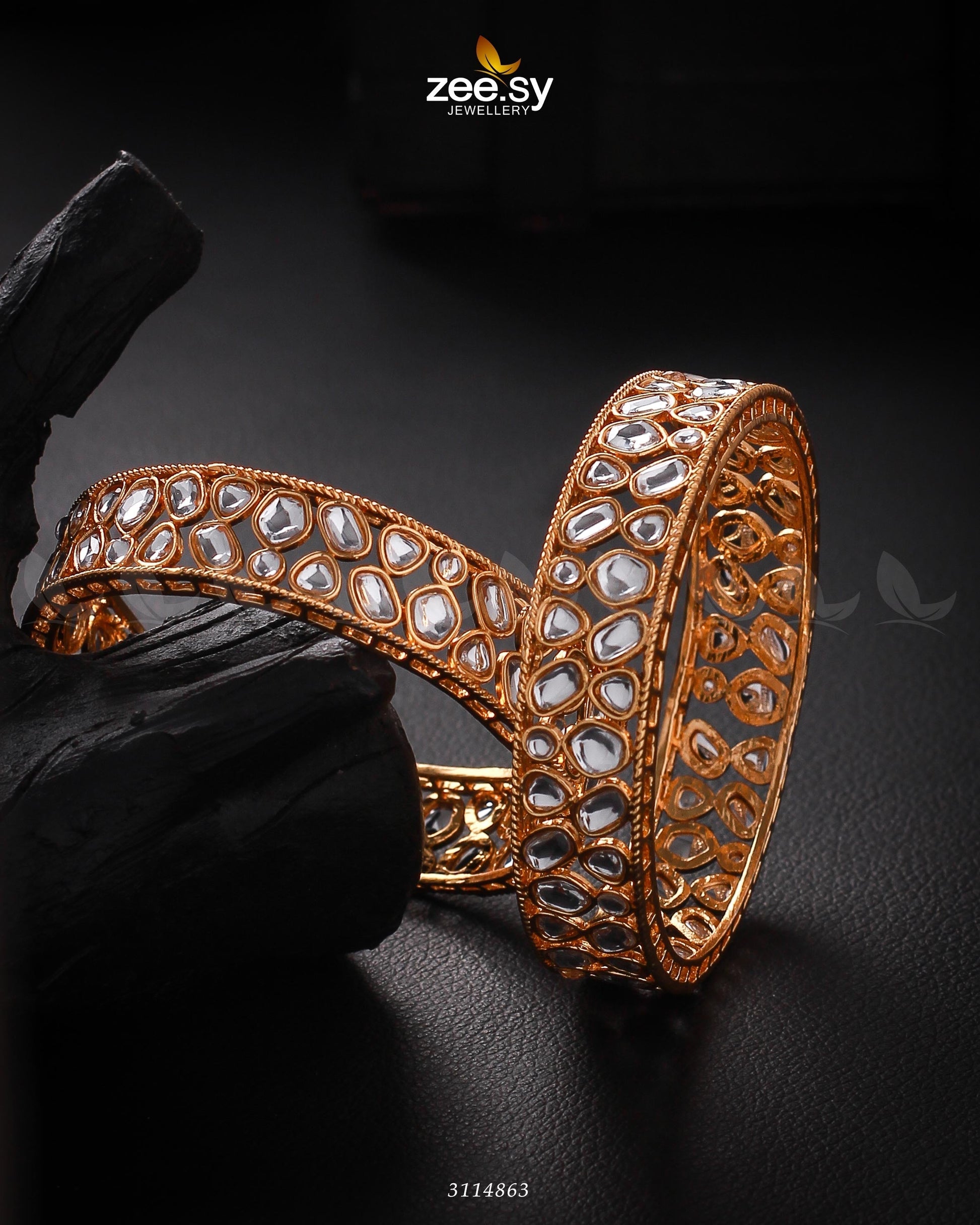 Saffron Bangles - House Of Hania