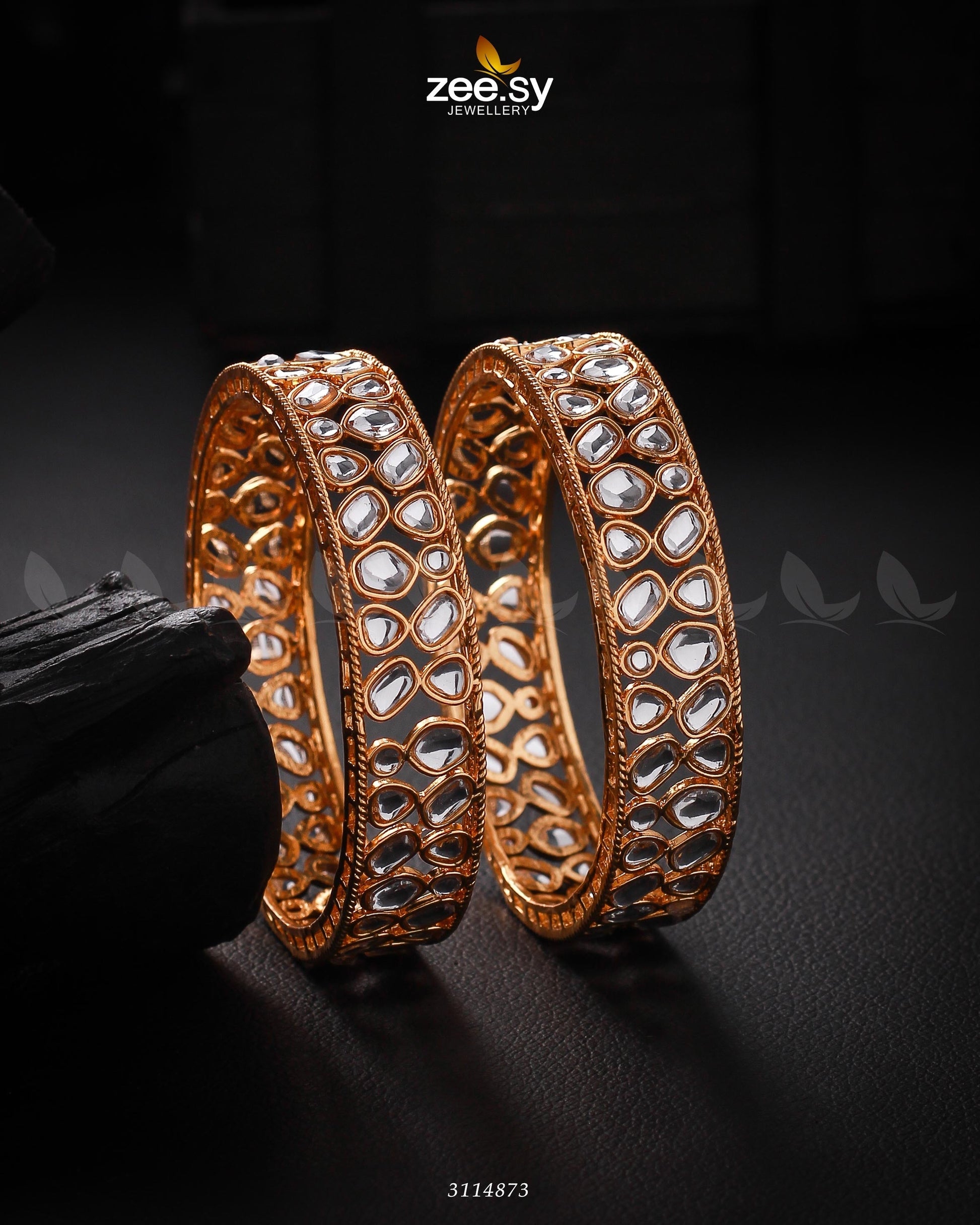 Saffron Bangles - House Of Hania