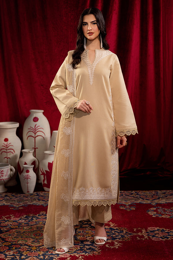 Saffron | Celestial Fall 24 |  FROSTED BEIGE - House Of Hania