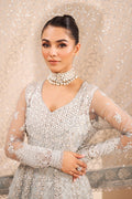 Saffron | Edel Formals Collection 24 |  04 Silver Whisper - House Of Hania