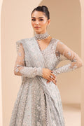 Saffron | Edel Formals Collection 24 |  04 Silver Whisper - House Of Hania
