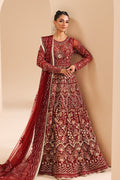Saffron | Edel Formals Collection 24 |  05 Scarlet Dream - House Of Hania