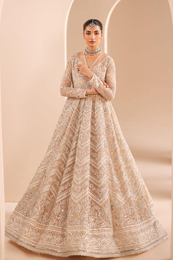 Saffron | Edel Formals Collection 24 |  07 Crystal Bloom - House Of Hania