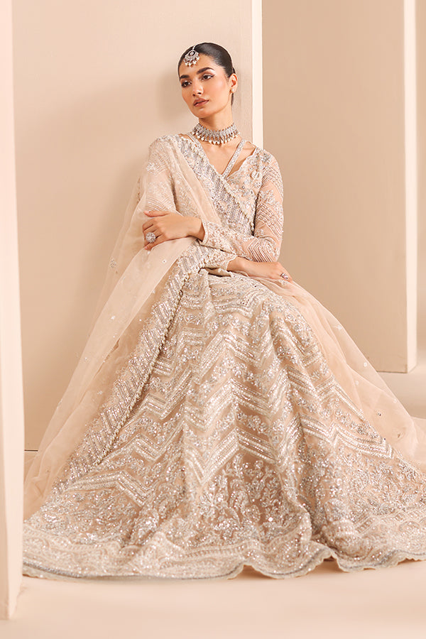 Saffron | Edel Formals Collection 24 |  07 Crystal Bloom - House Of Hania