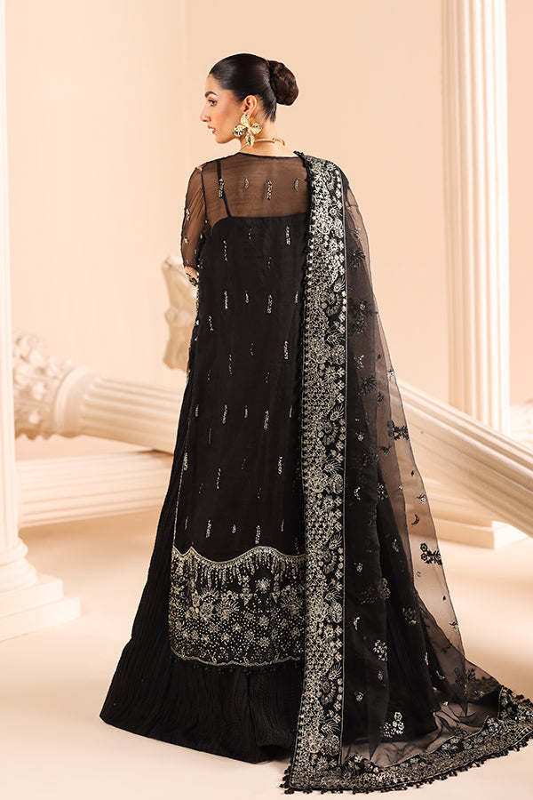 Saffron | Edel Formals Collection 24 |  08 Noir Dewdrop - House Of Hania