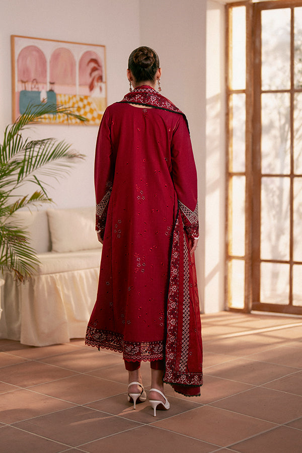 Saffron | Mystere Festive Lawn | Selah - House Of Hania