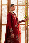 Saffron | Mystere Festive Lawn | Selah - House Of Hania
