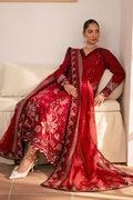 Saffron | Mystere Festive Lawn | Selah - House Of Hania