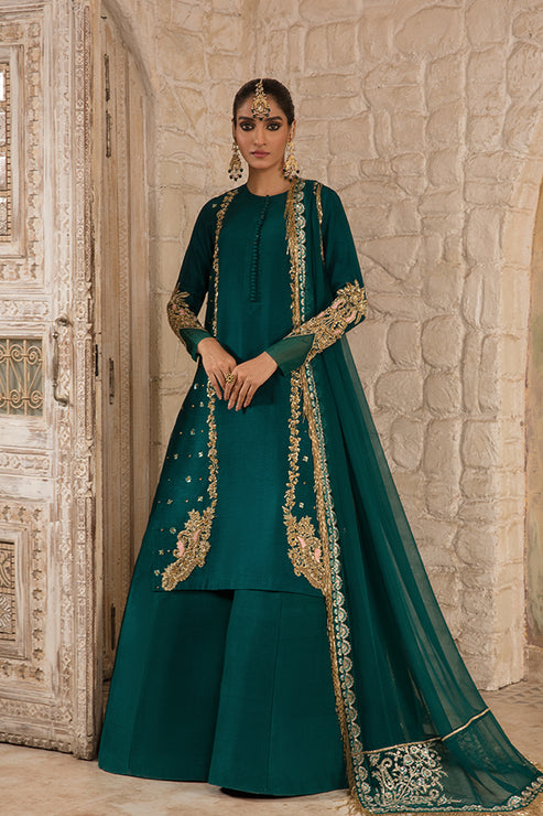 Saffron | Persia Wedding Collection | Emerald Elegance - House Of Hania