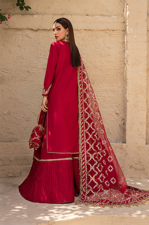 Saffron | Persia Wedding Collection | Rose Gold Satin - House Of Hania