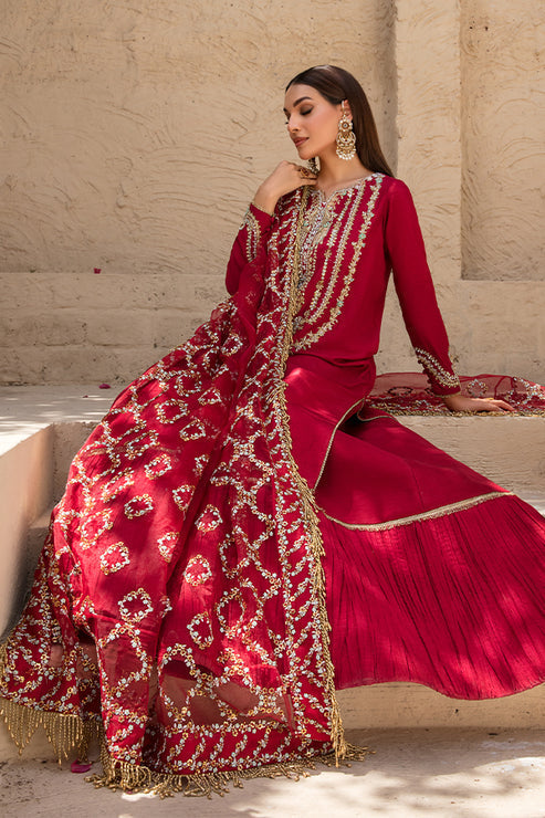 Saffron | Persia Wedding Collection | Rose Gold Satin - House Of Hania