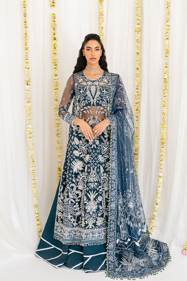 Saffron | Reveur Luxury Festive | SF-03 Celeste - House Of Hania