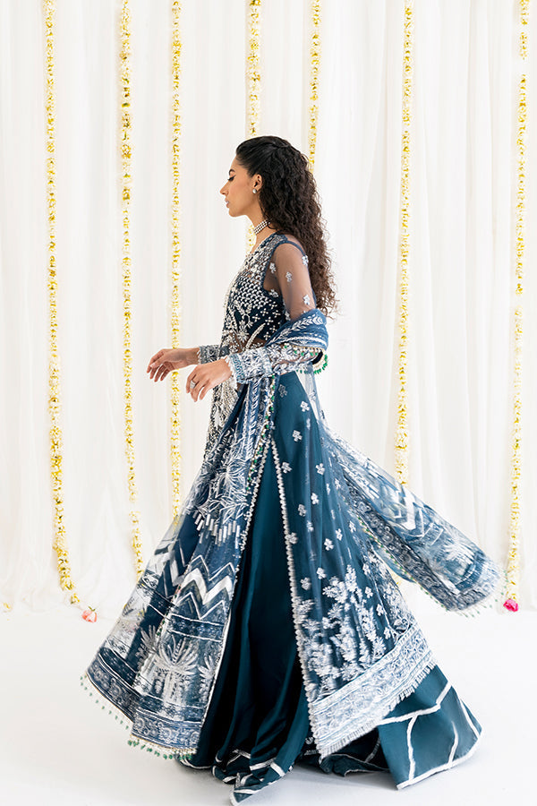 Saffron | Reveur Luxury Festive | SF-03 Celeste - House Of Hania