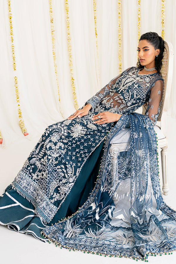 Saffron | Reveur Luxury Festive | SF-03 Celeste - House Of Hania
