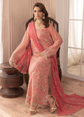 Sahane | Elyssa Festive Chiffon | CT-19003 Rosa - ELYSSA - House Of Hania