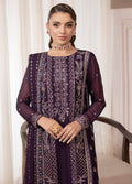 Sahane | Elyssa Festive Chiffon | CT-19006 Mure - ELYSSA - House Of Hania