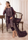 Sahane | Elyssa Festive Chiffon | CT-19006 Mure - ELYSSA - House Of Hania