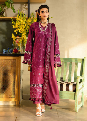 Sahane | In Laws in Lawn Eid Edit |  CT-21002 Berry - House Of Hania