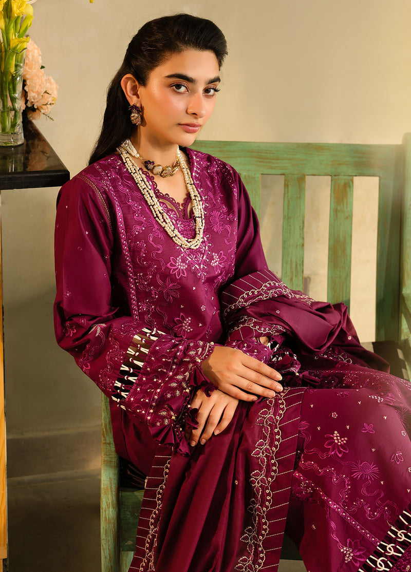Sahane | In Laws in Lawn Eid Edit |  CT-21002 Berry - House Of Hania