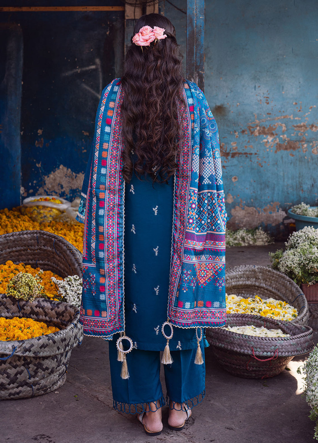 Sahane | Sahakari Chikankari Lawn Edit 24 | Gulzaar - House Of Hania