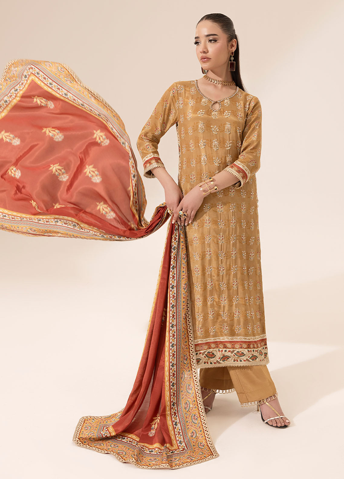Sahane | Suay Silk Handwork Edit | CT-15002 MAYA - SUAY - House Of Hania