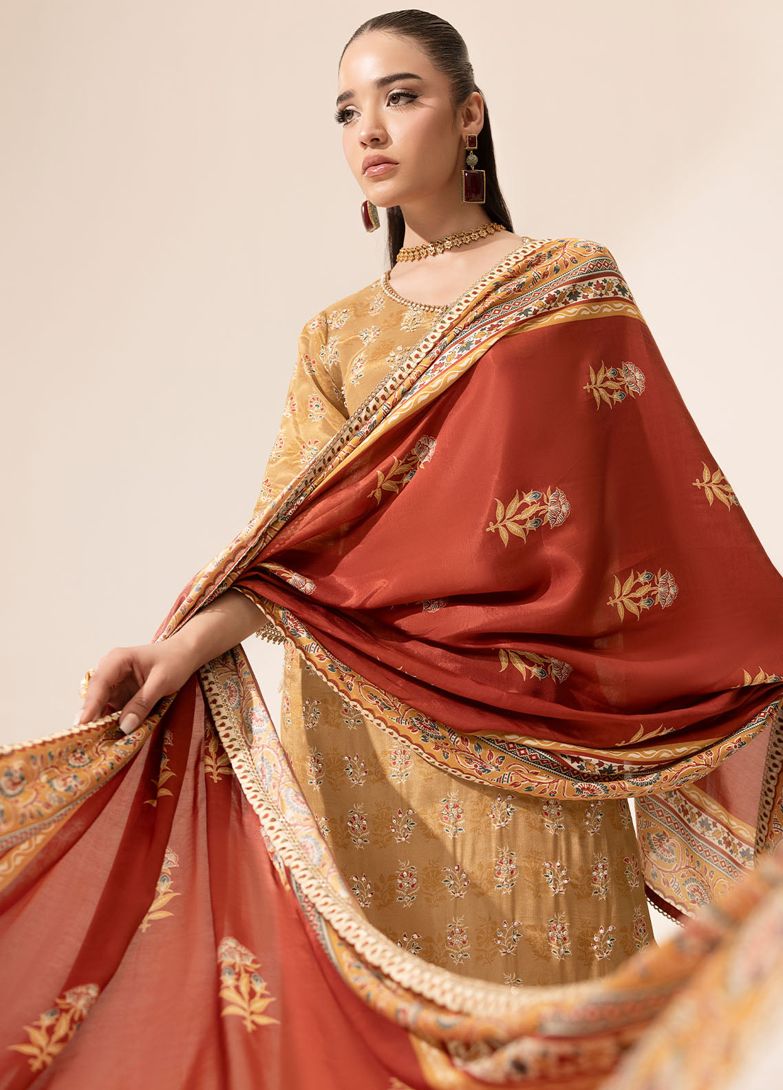Sahane | Suay Silk Handwork Edit | CT-15002 MAYA - SUAY - House Of Hania
