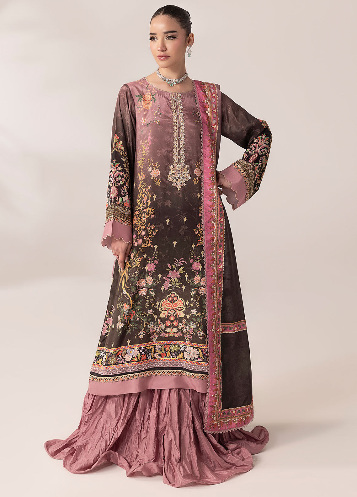 Sahane | Suay Silk Handwork Edit | CT-15007 LILANA - SUAY - House Of Hania