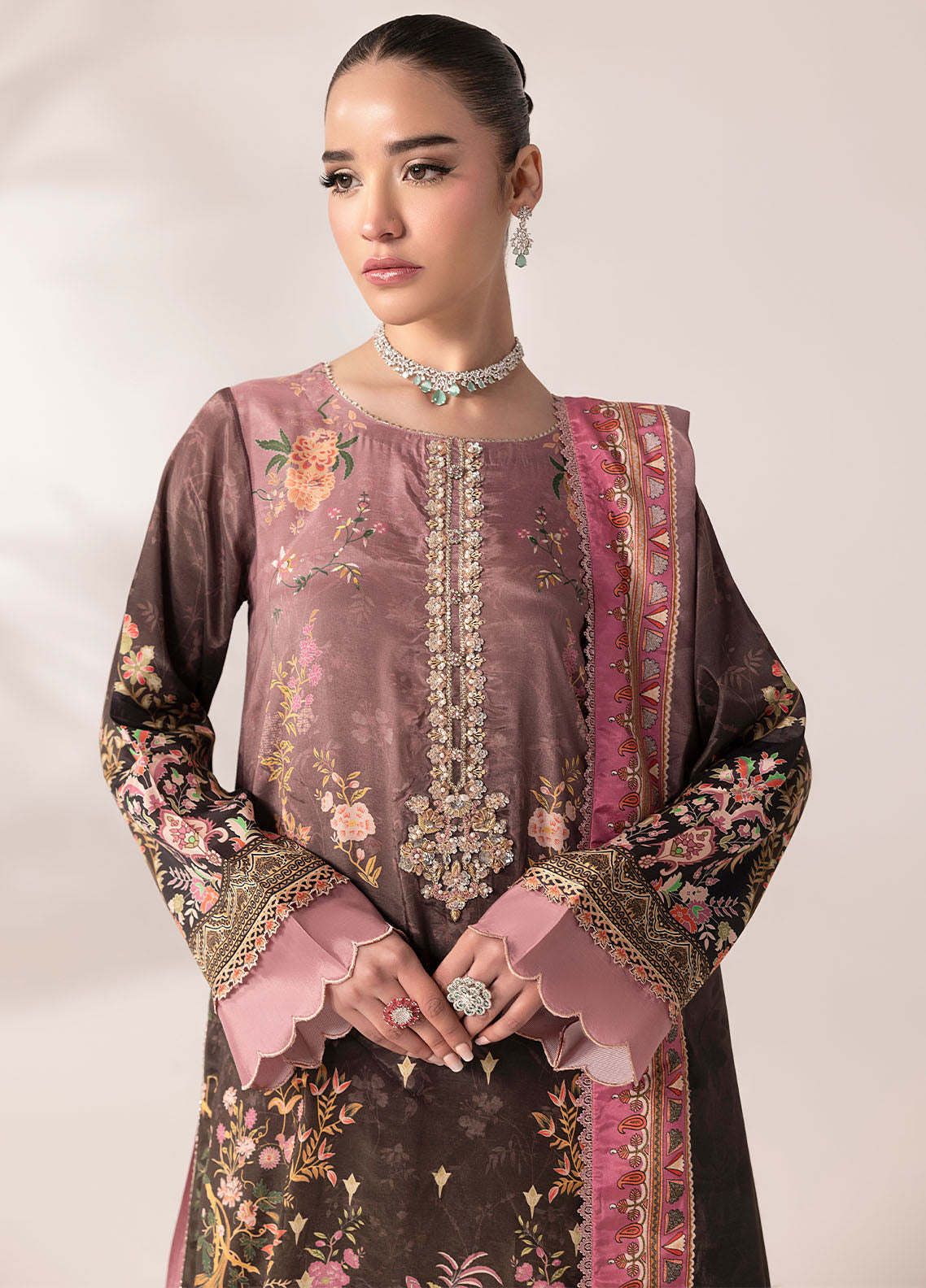 Sahane | Suay Silk Handwork Edit | CT-15007 LILANA - SUAY - House Of Hania