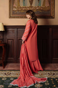 Sahar | Festive Edit Ready to Wear | Gilded Coral - RTW - House Of Hania
