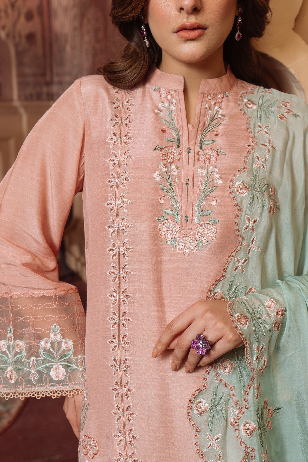 Sahar | Festive Edit Ready to Wear | Majestic Muse - RTW - House Of Hania