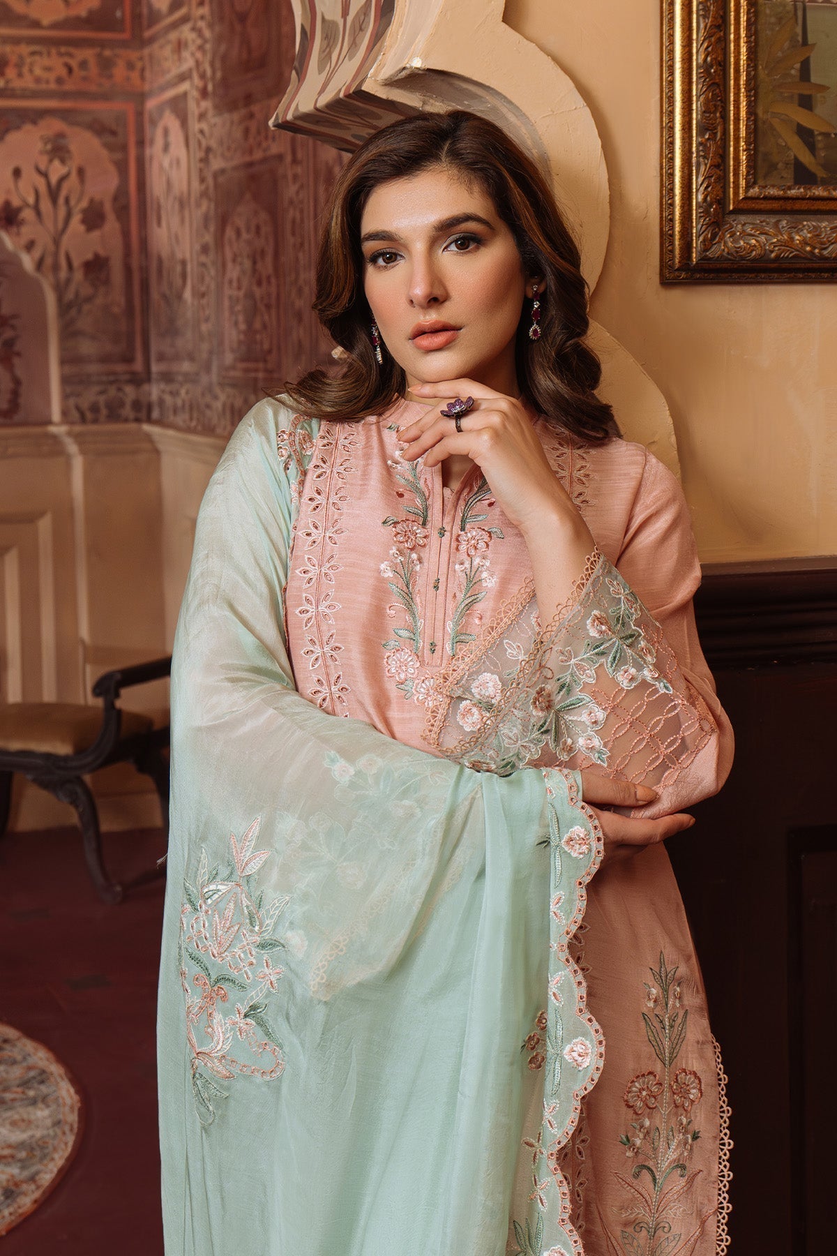 Sahar | Festive Edit Ready to Wear | Majestic Muse - RTW - House Of Hania