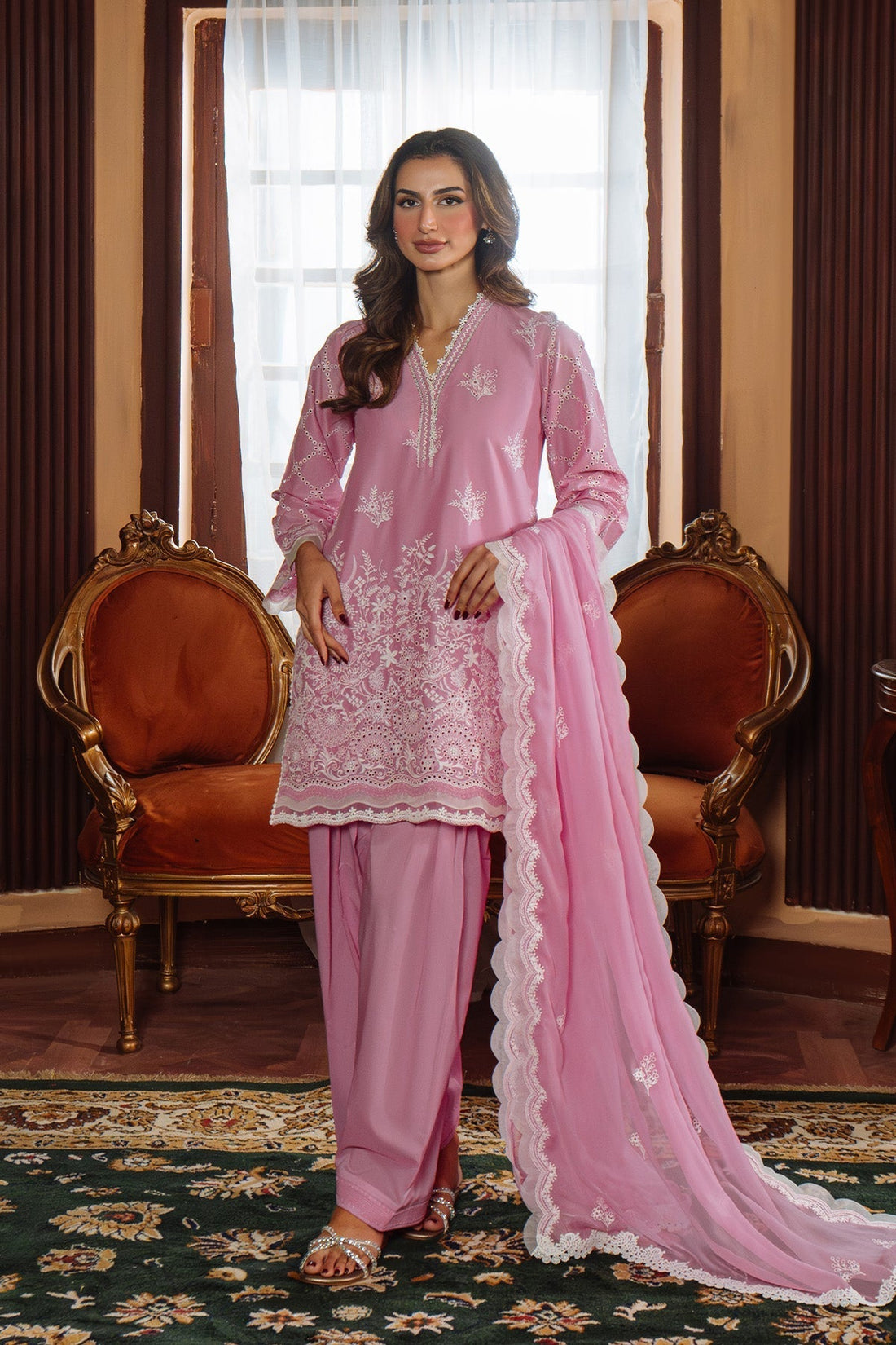 Sahar | Festive Edit Ready to Wear | Mulberry Muse - RTW - House Of Hania