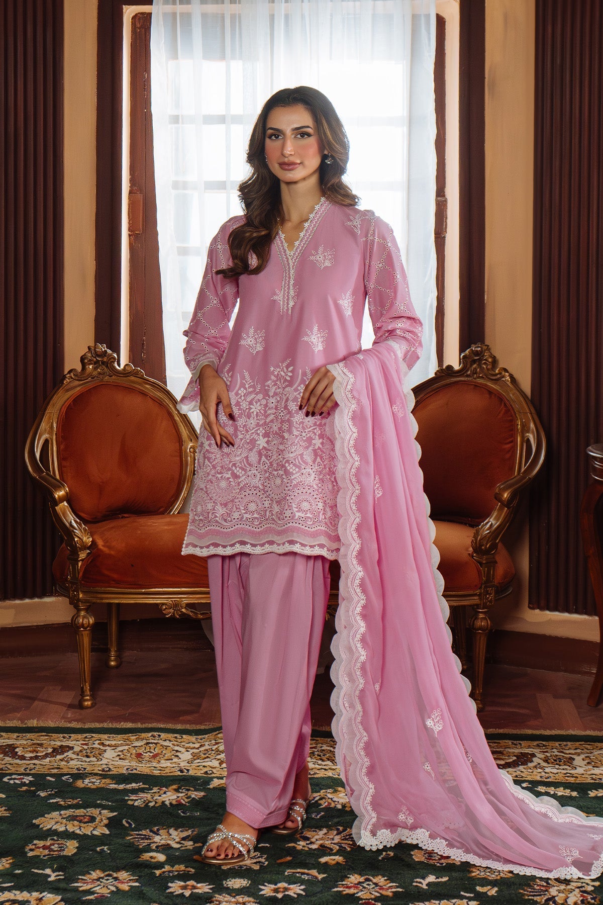 Sahar | Festive Edit Ready to Wear | Mulberry Muse - RTW - House Of Hania