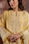 Sahar | Festive Edit Ready to Wear | Pale Primrose - RTW - House Of Hania